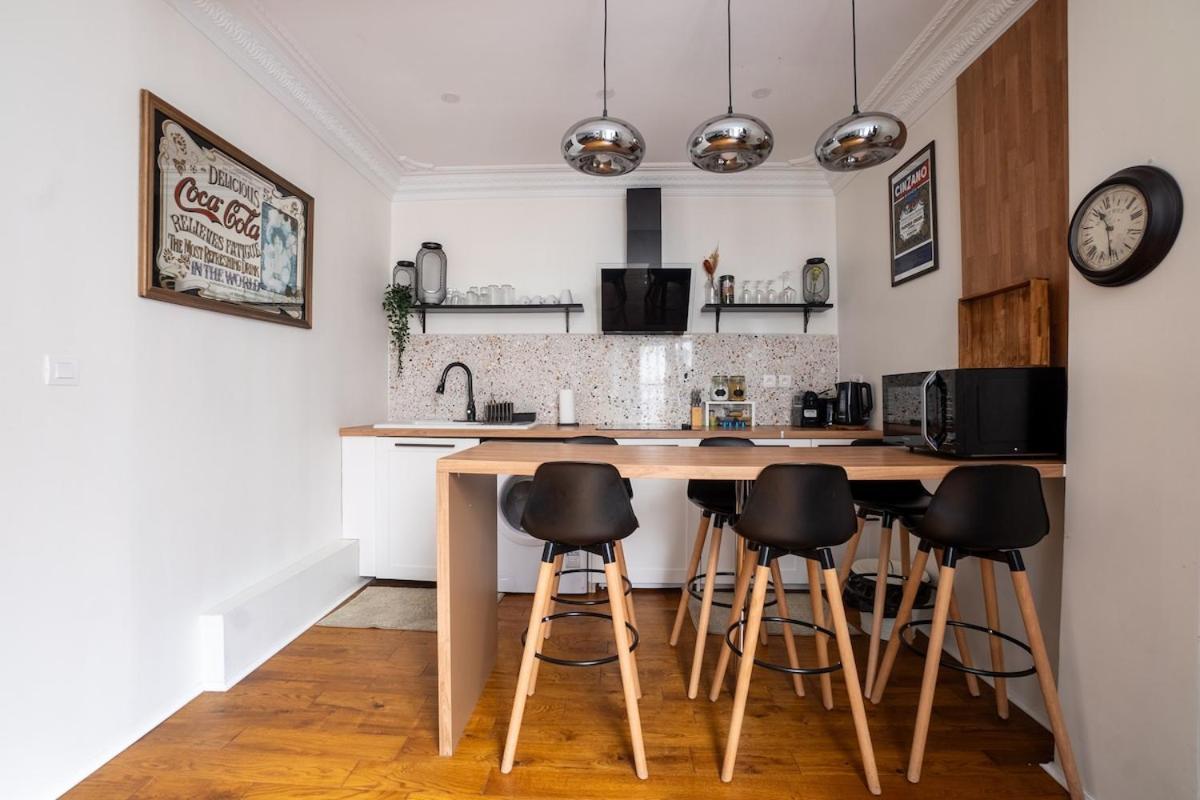 Appartement 2 Etages Paris - Metro 9 Grands Boulevards - Folies Bergeres מראה חיצוני תמונה