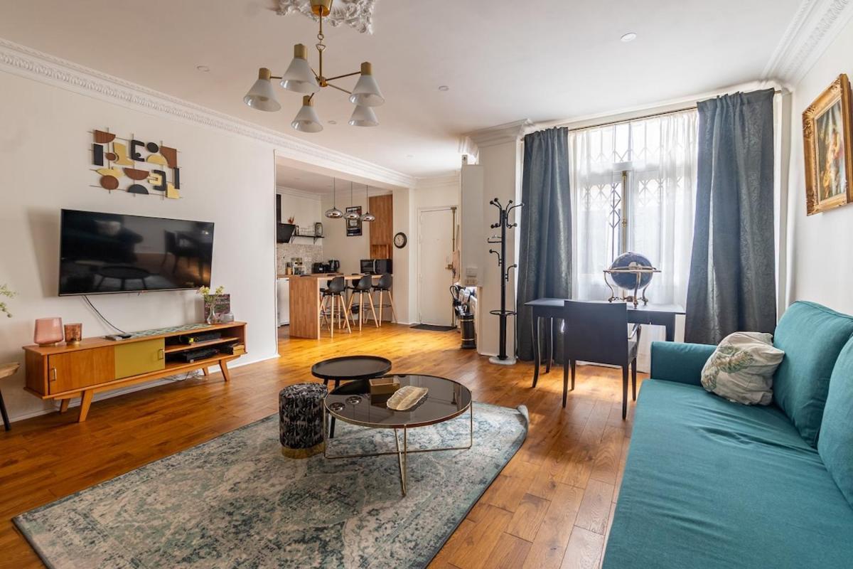 Appartement 2 Etages Paris - Metro 9 Grands Boulevards - Folies Bergeres מראה חיצוני תמונה