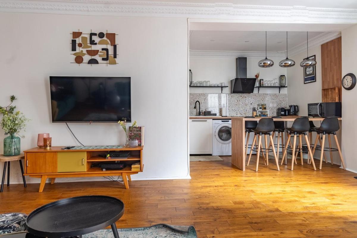 Appartement 2 Etages Paris - Metro 9 Grands Boulevards - Folies Bergeres מראה חיצוני תמונה